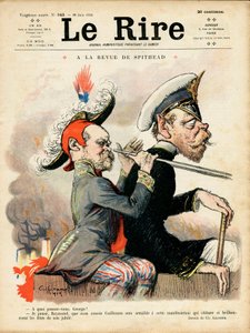 Couverture de "Le Rire", Satirique en Couleurs - Charles Leandre