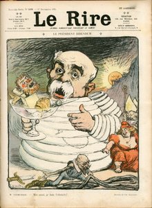 Couverture de « Le Rire », numéro 198, Satirique en Couleurs - Charles Leandre