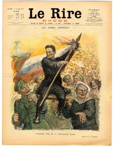 Couverture de « Le Rire Rouge », Satirique en couleurs