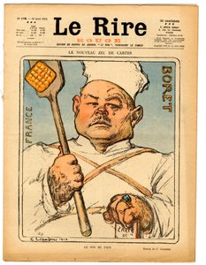 Couverture de « Le Rire Rouge », Satirique en couleurs - Charles Leandre