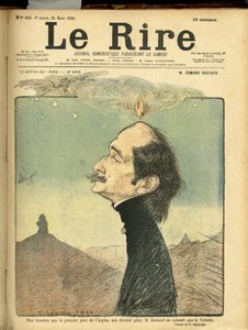 Illustration de Charles Léandre (1862-1934) pour la couverture de Le Rire