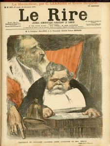 Illustration de Charles Leandre pour la couverture de Le Rire - Charles Leandre
