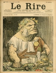 Illustration de Charles Léandre (1862-1934) pour la couverture de Le Rire, No. 263 - Charles Leandre