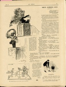 Illustration de Charles Léandre (1862-1934) dans Le Rire - Charles Leandre