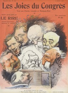 Les joies du congrès. Illustration pour Le Rire