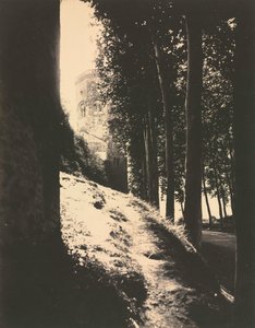 Autun, Tour des Ursulines, vers 1860 - Charles Lenormand