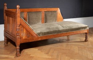 Canapé de salon, vers 1874