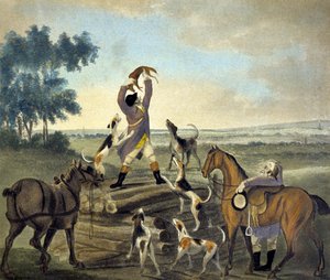 Who...op, Was Never So Carried, de The Pytchley Hunt, gravé par F. Dukes