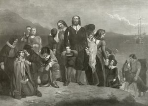Le Débarquement des Pères pèlerins en Amérique, 1620