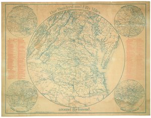 Cent cinquante miles autour de Richmond - Charles Magnus