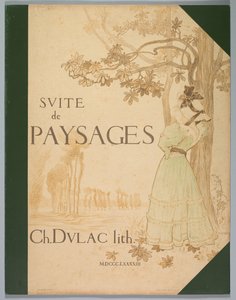 Suite de Paysages: Couverture - Charles Marie Dulac