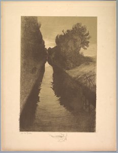 Suite de Paysages: Paysage, Planche 1, Remarque, Un Poisson