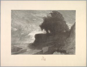 Suite de paysages : Paysage, Planche 4, Remarque, Serpent, 1892-1893