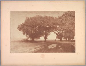 Suite de Paysages: Paysage, Planche 8, Remarque, Pensées
