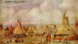 Un camp amérindien