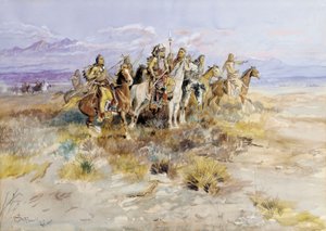 Partie de reconnaissance indienne, 1897
