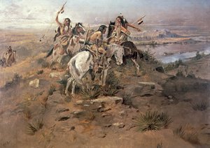 Les Indiens découvrent Lewis et Clark
