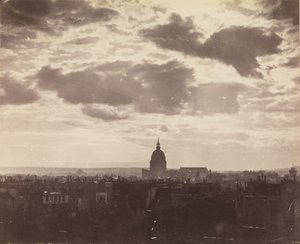 [Étude de nuages sur Paris], années 1850