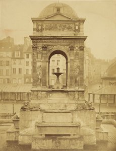La façade de la fontaine des Innocents, Paris - Charles Marville
