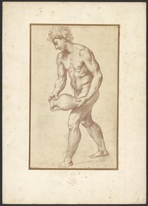 [Homme au vase de Raphaël] - Charles Marville