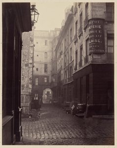 «Rue au Lard», Paris - Charles Marville