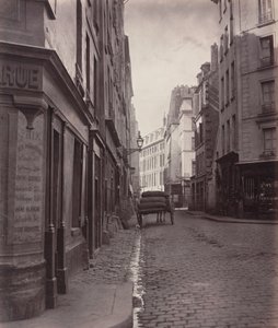 Rue de la Bucherie, du cul de sac Saint-Ambroise (fifth arrondissement),1866-1868 (photo) - Charles Marville