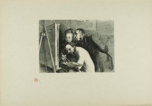 Peintre et le bourgeois