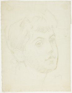 Tête de jeune femme - Charles Maurin