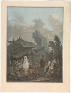 Quatre scènes de la vie villageoise