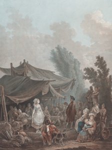La Noce de Village - Charles Melchior Descourtis