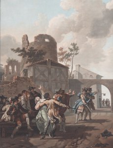 La Rixe, vers 1792