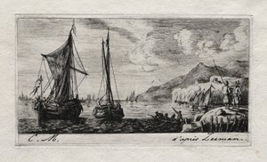 Bateaux Calais - Flushing, 1850
