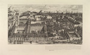 Collège Henri IV ou Lycée Napoléon, 1863-64 - Charles Meryon