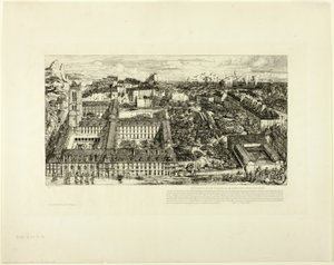 Collège Henry IV (ou Lycée Napoléon), Paris - Charles Meryon