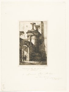 Entrée du monastère des Capucins français à Athènes