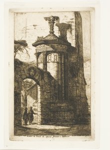 Entrée du monastère des Capucins français à Athènes