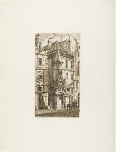 Maison à tourelle, rue de la Tixéranderie