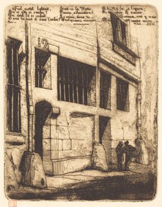 La Rue des Mauvais Garçons - Charles Meryon