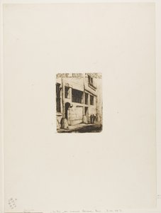 La rue des Mauvais Garçons - Charles Meryon