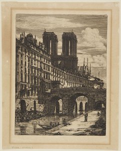 Le Petit Pont - Charles Meryon