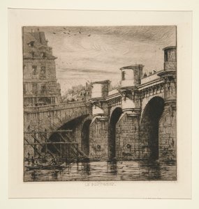 Le Pont-Neuf - Charles Meryon