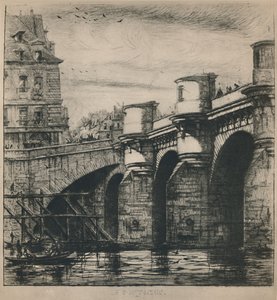 Le Pont-Neuf 8e état, 1853, 1927