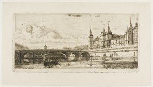 Pont-au-Change, Paris - Charles Meryon