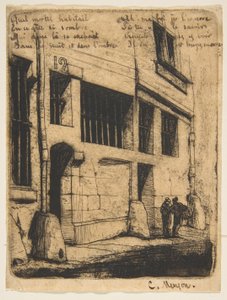 Rue des Mauvais Garçons, Paris - Charles Meryon