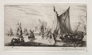 Pêcheurs des mers du Sud, 1850