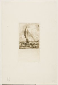 Proa à voile rapide, archipel de Mulgrave, Océanie