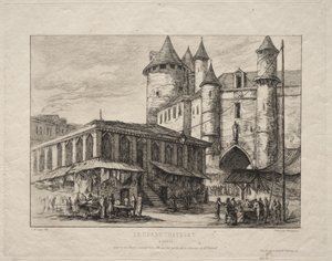 Le Grand Châtelet, Paris, vers 1780