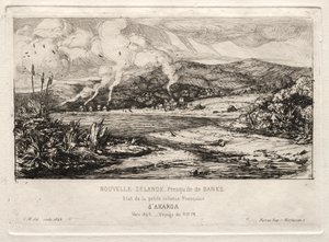 La petite colonie française à Akaroa, 1845, 1865