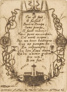 La pompe de Notre-Dame petite plaque - Charles Meryon