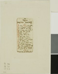 Vers dédiés à Eugène Bléry, no 1 - Charles Meryon